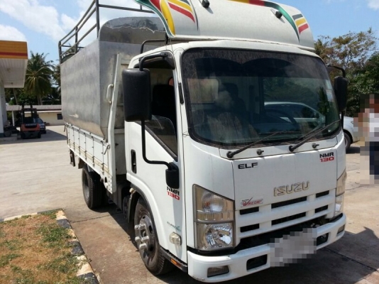 รถอีซูซุ 6 ล้อ ( ไม่ดั้ม ) NMR 130 แรงม้า. ปี 53. ( รถวิ่ง  11x,xxx กม. )  สนใจติดต่อ 081 - 6079515