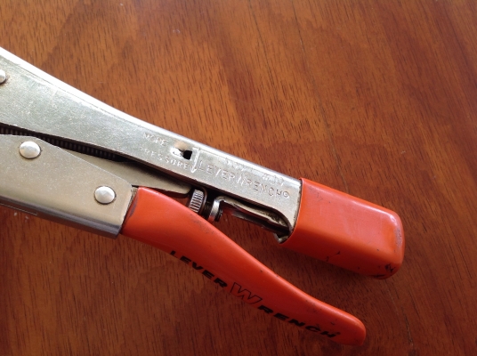 ขายคีมล็อค Vintage Lever Wrench model#10 Vise Grips ขายคีมล็อค Vintage Lever Wrench model#10 Vise Grips