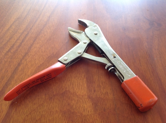 ขายคีมล็อค Vintage Lever Wrench model#10 Vise Grips ขายคีมล็อค Vintage Lever Wrench model#10 Vise Grips