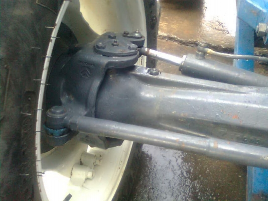 ขายรถไถ TS110 สองเพลา พร้อมอุปกรณ์ ดันหน้า