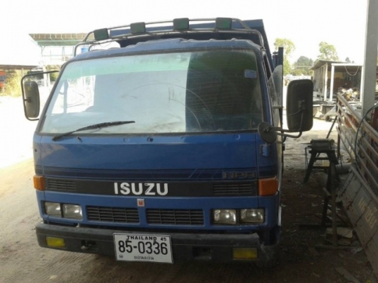 ขายดัมพ์ISUZU NPR115 แรง เครื่องดี แชชซีสวย เอกสารพร้อมโอน