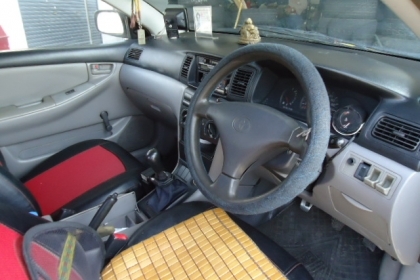 ขายรถTAXI TOYOTA ปลดประจำการ พร้อมเล่มทะเบียนโอน เปลี่ยนเครื่องใหม่1,600CCทำการลงเล่มเรียบร้อย ติดแก๊สNGV ลงเล่มเรียบร้อยครับ และเอกสารพร้อมโอน ติดแก๊ส 76,000.-