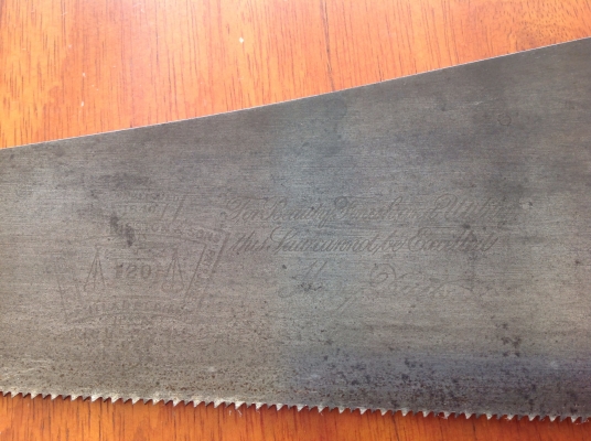 ขายเลื่อยลันดา Vintage Disston Philla