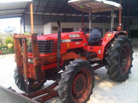 ขายรถไถ Kubota M5000 (4WD) พร้อมดันหน้า