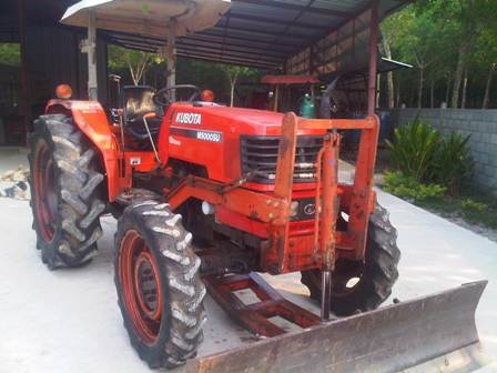 ขายรถไถ Kubota M5000 (4WD) พร้อมดันหน้า