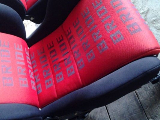 เบาะ BRIDE แปลงใส่ EVO 4 เบาะ BRIDE แปลงใส่ EVO 4