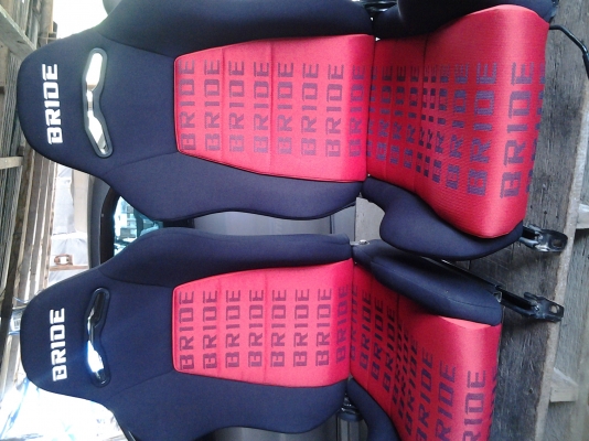 เบาะ BRIDE แปลงใส่ EVO 4 เบาะ BRIDE แปลงใส่ EVO 4