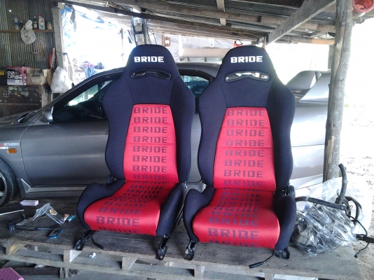 เบาะ BRIDE แปลงใส่ EVO 4 เบาะ BRIDE แปลงใส่ EVO 4