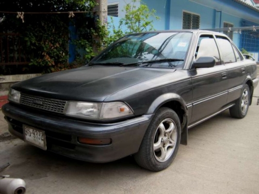 ายโดเรมอน 1.6 limitedปี 91 สภาพสวย เครื่อง 4A 16V 2ระบบ น้ำมัน แก็ส ลงเล่มแล้ว เครื่อง ช่วงล่างดีมาก ชุดเรือนไมล์ใช้ได้ปกติ แอร์เย็น กระจกไฟฟ้า พวงมาลัยเพาเวอร์ ล้อแม็ก วิทยุ Cd Sony