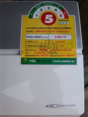 **** ขายแอร์ Inverter รุ่นใหม่ล่าสุด 13000 BTU สภาพใหม่ **** **** ขายแอร์ Inverter รุ่นใหม่ล่าสุด 13000 BTU สภาพใหม่ ****