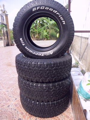 ขายยาง bf ko 265-70-16 ปี 10 8000 บาท ขายยาง bf ko 265-70-16 ปี 10 8000 บาท