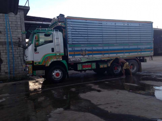 ขายดาว์นพ่วง Isuzu 360 ปี 52 ดัมพ์คอกเกษตรแม่ลูก พร้อมประกันชั้น 1