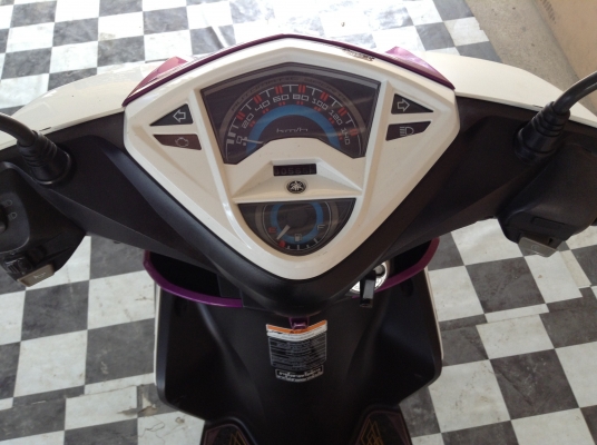 ขาย!!!ยามาฮ่ามีโอตัวใหม่ รุ่นท๊อปล้อแม็ก ปี55 รถเครื่องดีคับ มีเล่มทะเบียนครบ ภาษีไม่หมด