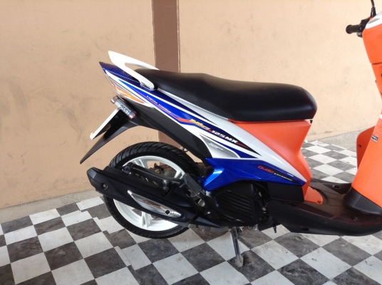 (((อยู่บางแสนคับ)))ยามาฮ่ามีโอตัวใหม่ รุ่นท๊อปล้อแม็ก ปี55 รถเครื่องดีคับ มีเล่มทะเบียนครบ ภาษีไม่หมด