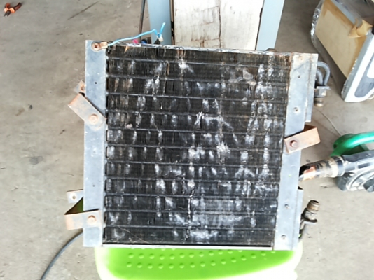 ขายแผงคอยร้อนพร้อมพัดลมเก่าญี่ปุ่น 1000บ.