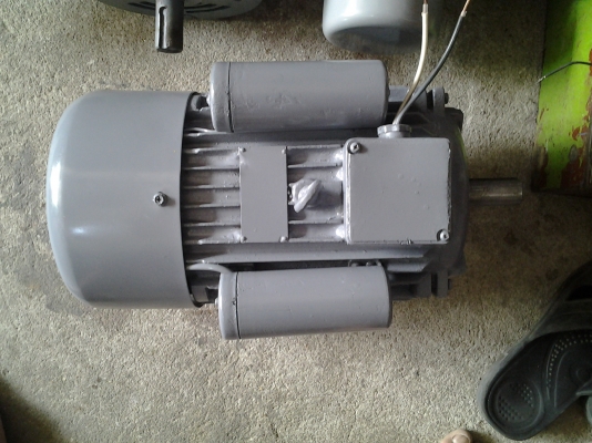 ขาย !! มอเตอร์ 3 hp. 220v. รอบ 1400 ยี่ห้อ จีน พร้อมใช้งาน