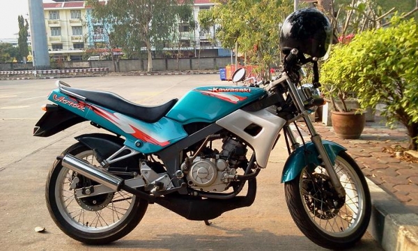 ปรับราคาสุดท้าขายkawasaki victor150เดิมๆสวยทะเบียนโอนไม่ขาดต่อ