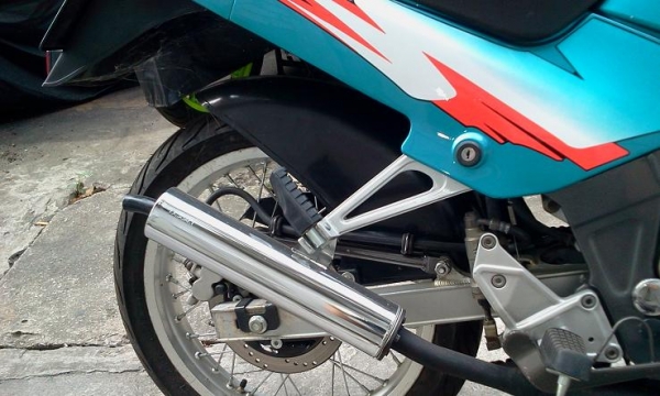 ปรับราคาสุดท้าขายkawasaki victor150เดิมๆสวยทะเบียนโอนไม่ขาดต่อ