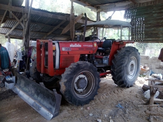 ขายรถไถแมสซี่ เฟอร์กูสัน รุ่น 390, 2 เพลา 420,000 บาท ดันหน้า พร้อมหางจาน 3,6 และผานยกร่อง