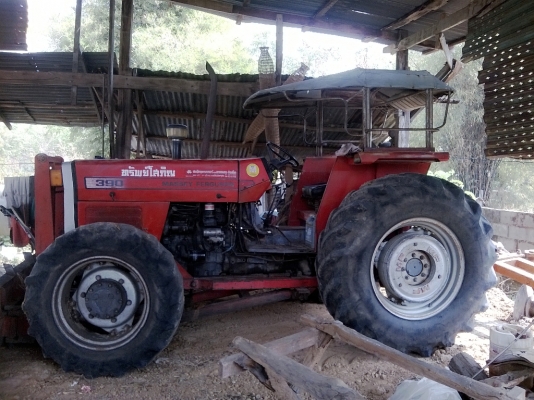 ขายรถไถแมสซี่ เฟอร์กูสัน รุ่น 390, 2 เพลา 420,000 บาท ดันหน้า พร้อมหางจาน 3,6 และผานยกร่อง