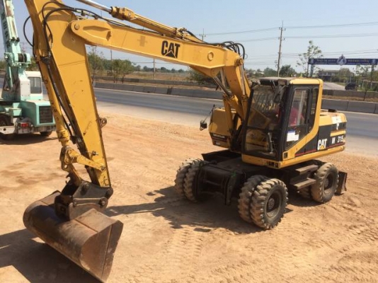 ขายรถแบคโฮ ล้อยาง CAT M315 ระบบไฟฟ้าเต็ม รถนอกนำเข้าสภาพสวยมากๆเดิมๆ มีVDOการทำงานครับ