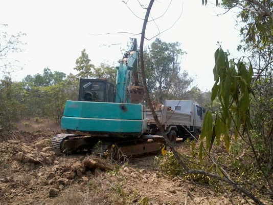 ขายแม็คโค ยี่ห้อKOMATSU PC120-3