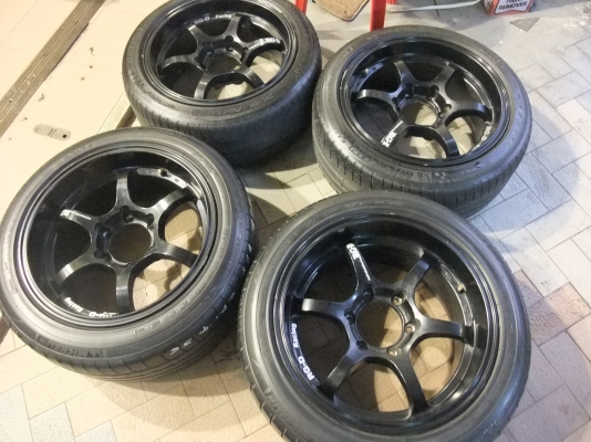 แม็ก RG-D ขอบ17 หน้า8 หลัง9 งานสวยๆปั๊มครบ