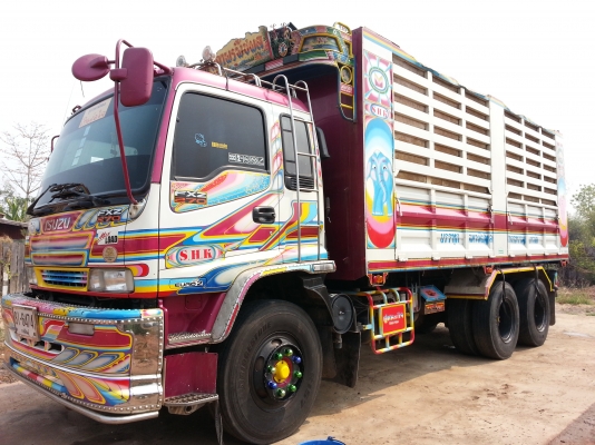 ต้องการขาย ISUZU 270Hp ปี50  MAXLOAD คอกเกษตร ดั๊ม แม่-ลูก อู่สหกิจ