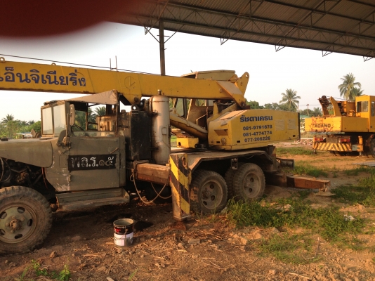 ขายรถเครน 16 ตัน ทาทาโน้ ปั๊ม3ตอน เครื่องดี เอวดี สภาพพร้อมใช้งาน