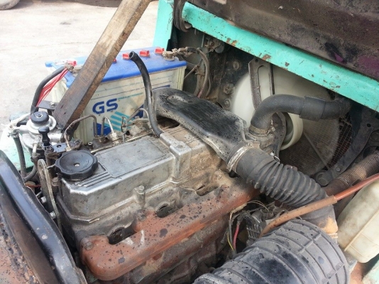 ขาย ฟอล์คลิฟต์ 3.5 ตัน MITSUBISHI  ดีเซล S4S    215000