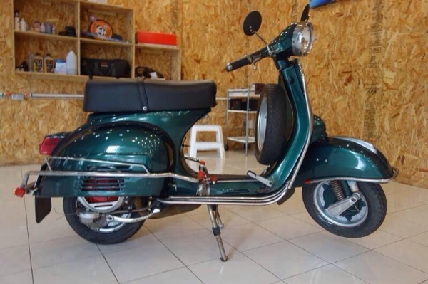 ขายด่วน!! เวสป้าสปิ้นอิตาลีทะเบียนพร้อมโอน ราคา 55,000 บาท