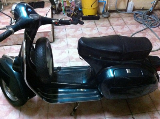 ขายด่วน!! เวสป้าสปิ้นอิตาลีทะเบียนพร้อมโอน ราคา 55,000 บาท