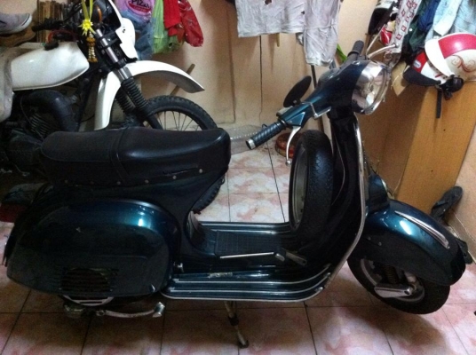 ขายด่วน!! เวสป้าสปิ้นอิตาลีทะเบียนพร้อมโอน ราคา 55,000 บาท