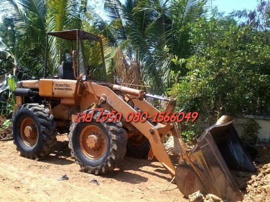 **400,000 บ.ต่อรอง**ขายรถตักล้อยาง KOMATSU JH30B ยอดนิยม เครื่องเดิมปั็มเดิม แน่นดี แรง ระบบไฮฯใช้งานปกติ สีสันดั ยางดี รถใช้งานอยู่ครับ พร้อมใช้ พร้อมลุยงาน เอกสารสัญญาซื้อขาย ราคาต่อรองได้เด้อ พี่น้องครับ