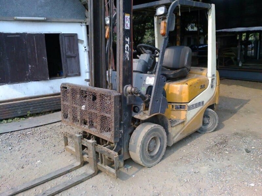 ขายรถฟอร์คลิฟต์ TCM เครื่องเบนซิน 1.8 ตัน มี หิ้งฟ๊อก