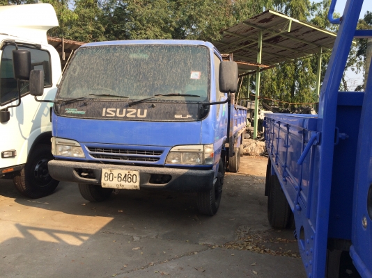 ISUZU NPR 130 hp หัวน้ำเงิน กระบะเหล็ก