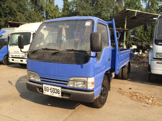 ISUZU NKR 130 hp หัวน้ำเงิน กระบะคาร์โก้