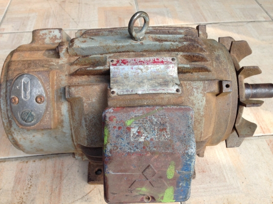 มอเตอร์มิตซูถ่าน 134 เดิมๆ ทุ่นสวย