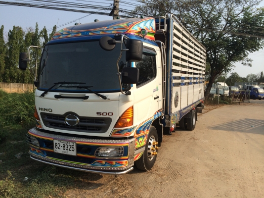 HINO MEGA  S500  150 hp กระบะอลูมิเนียม ยาว 5.50 m