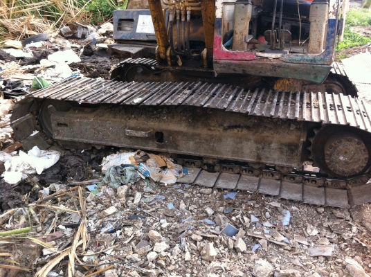 ขายรถแมคโค komatsu pc100-5 สภาพพร้อมใช้งาน