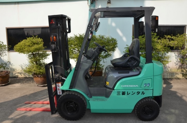 ขาย Mitsubishi KFG14D เบนซิน Nissan K21 ธรรมดา 1.4 ตัน ยกสูง	 3 เมตร