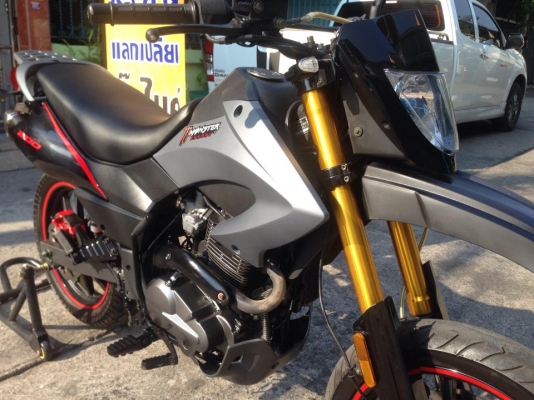 ต้ำพระราม2 ขาย KEEWAY TXM200CC 2013 MOTARD เต็มตัวรถออกศูนษ์มา4เดือนวิ่ง1400โล