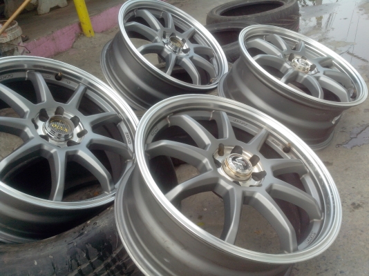 ขายแม็ก17 4รู100/114สวยๆเดิมๆ ไม่คดไม่ดุ้ง