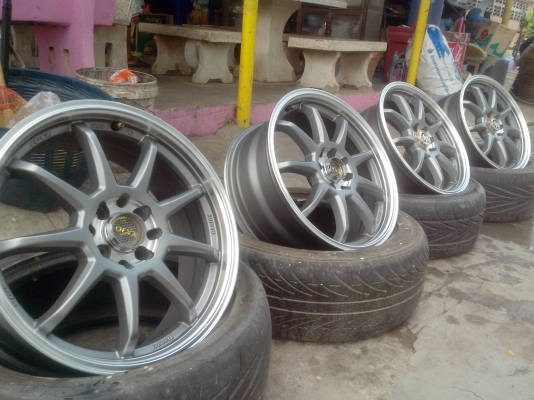 ขายแม็ก17 4รู100/114สวยๆเดิมๆ ไม่คดไม่ดุ้ง