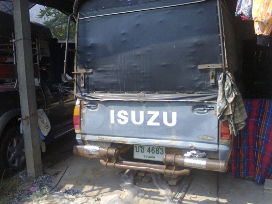 ขาบรถกะบะ KB-2500 พร้อมหลังคา รถบ้านน่าใช้