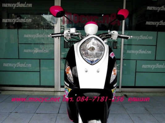 Fino i ปี 56 ชมพูดำขาว รถเดือน ส.ค. 6 เดือน ไมล์ 2705 โล  รุ่นใหม่ล่าสุด แถมฟรี ของแถม 4 รายการ 30900