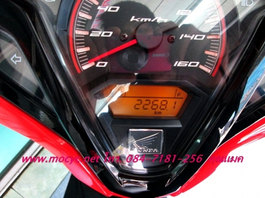 CLICK 125 i  COMBIBRAKE สีดำแดง ลายใหม่ล่าสุด ไมล์  2 พันโล รุ่นใหม่ลายปัจจุบัญ 39900