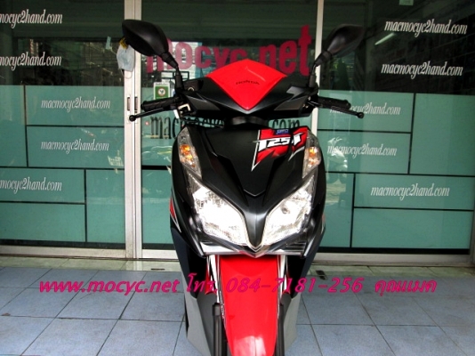 CLICK 125 i  COMBIBRAKE สีดำแดง ลายใหม่ล่าสุด ไมล์  2 พันโล รุ่นใหม่ลายปัจจุบัญ 39900