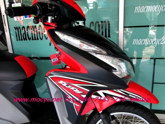 CLICK 125 i  COMBIBRAKE สีดำแดง ลายใหม่ล่าสุด ไมล์  2 พันโล รุ่นใหม่ลายปัจจุบัญ 39900