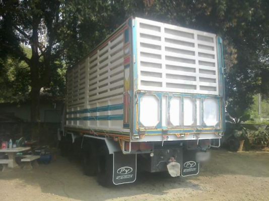 ขายรถบรรทุก 12 ล้อดัมพ์ HINO 1J เครื่องเดิม 210 แรง เกียร์เดิม ดัมพ์เหล็กคอกเกษตร มีระบบลากพ่วง